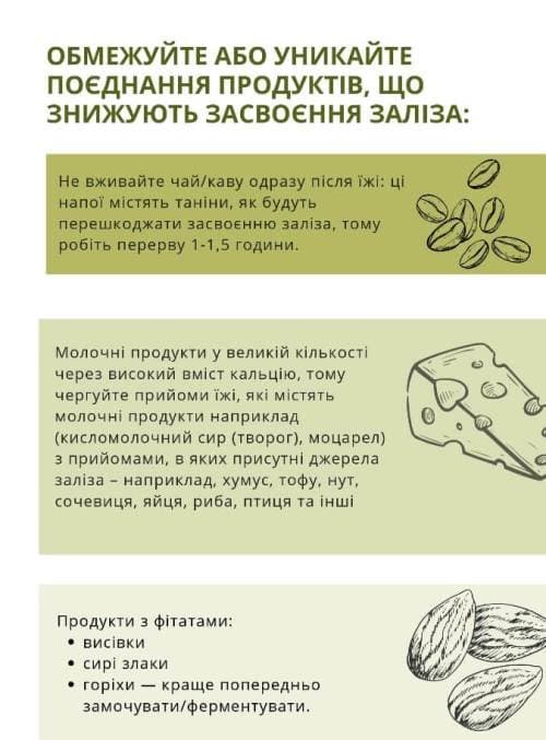 Меню залізодефіцит — Приклад сторінок — фото 3 з 4